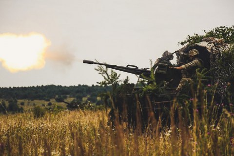 На межі з Кримом українські морпіхи тренувалися відбивати напад умовного противника