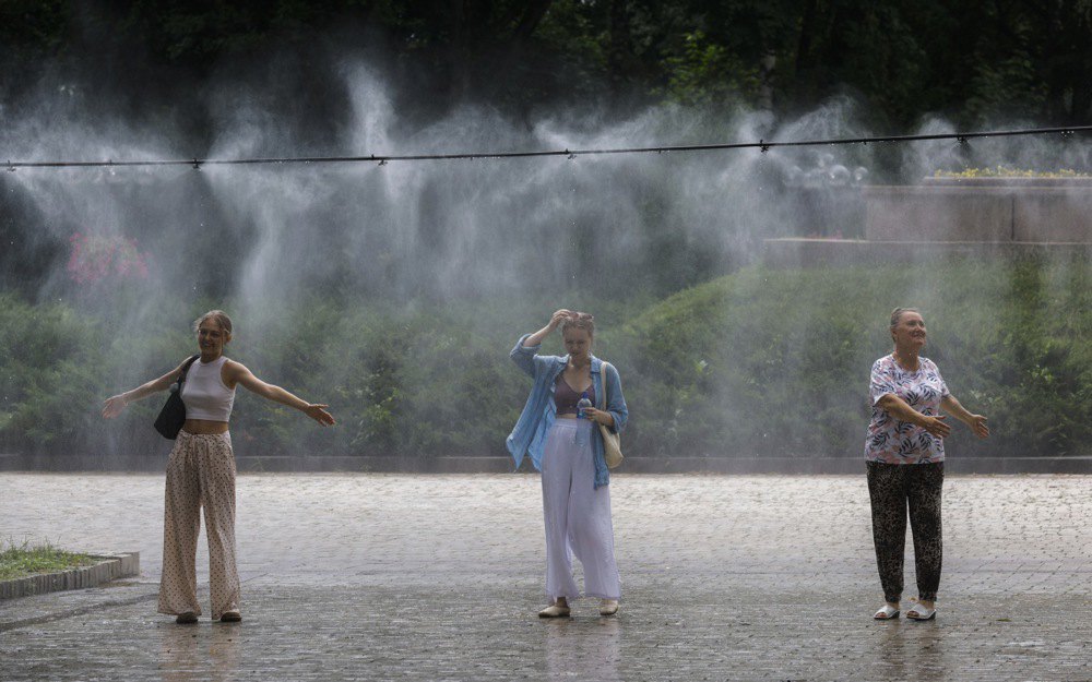 Cпека в Києві, 18 липня 2024 року.