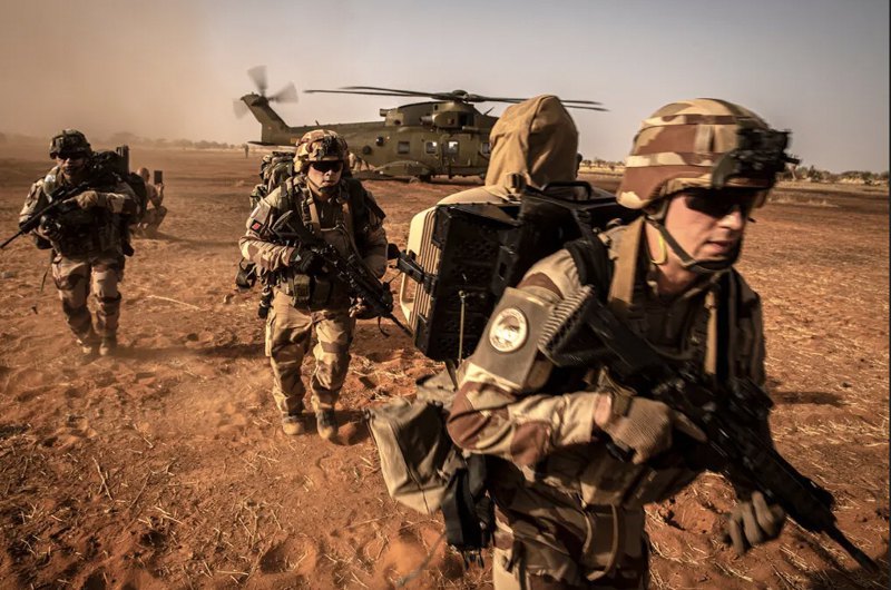 Війська Французького іноземного легіону на північному сході Малі 2020 року. 