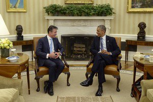 Обама и Расмуссен обсудили российскую агрессию против Украины