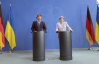 Меркель не увидела предпосылок для проведения выборов на Донбассе