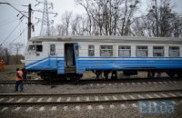 В Луганской области возобновили движение поездов на взорванном участке