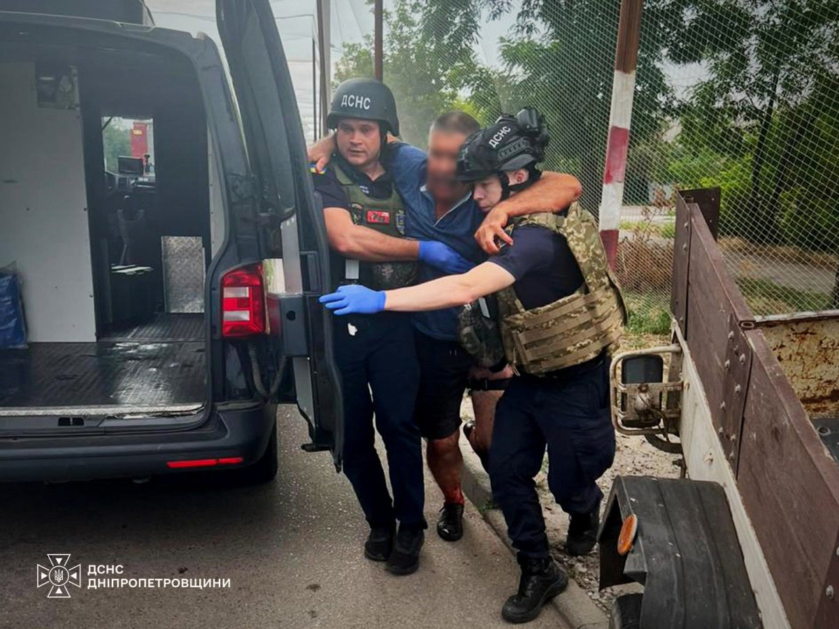 Поранені рятувальники на Дніпропетровщині