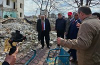 Духовний радник Трампа побував на місці ракетного удару Росії по Кривому Рогу