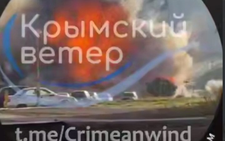 Дрони СБУ уразили склади боєприпасів 126-ї бригади берегової оборони РФ у Криму, — джерела