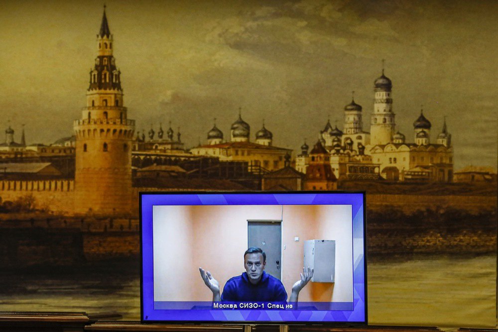 Навальний в Московському обласному суді, 28 січня 2021 року.