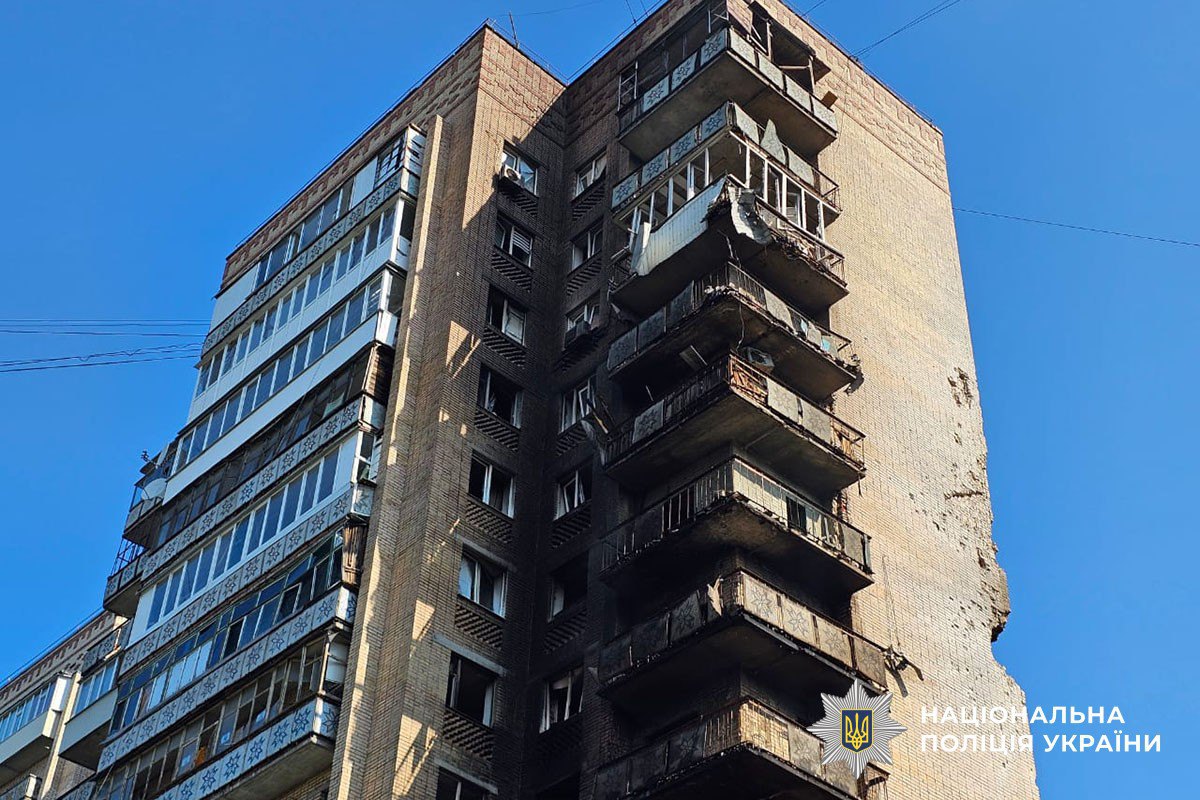 Наслідки російської атаки на Донеччині