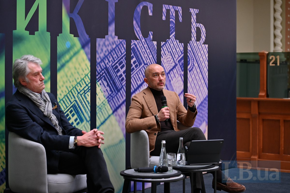 Віктор Ющенко і Андрій Пишний (праворуч)