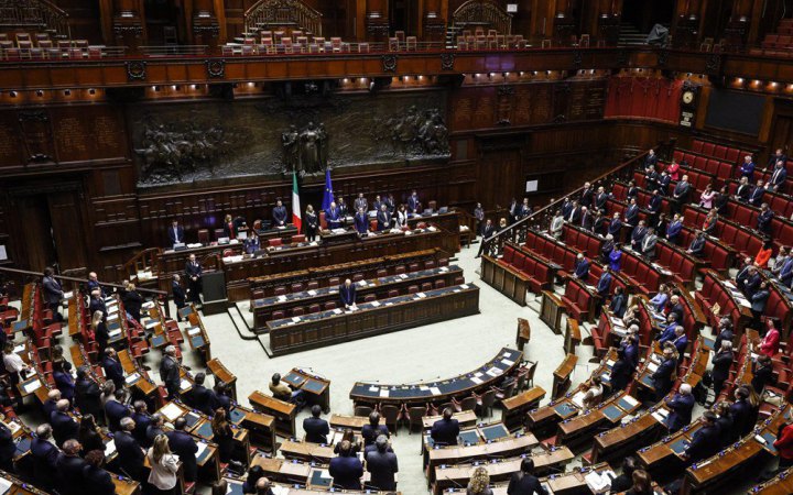 Італійський парламент проголосував за продовження військової підтримки України