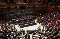 Італійський парламент проголосував за продовження військової підтримки України