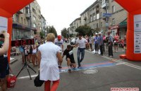 Мэра Житомира забрала скорая на финише марафона