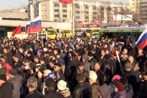 Донецкая милиция просит запретить сепаратистские митинги в городе