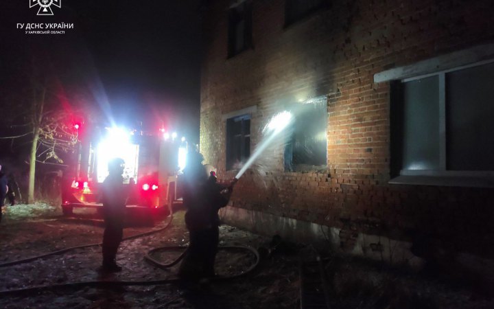 Внаслідок пожежі у Харківській області загинули троє людей, – ДСНС