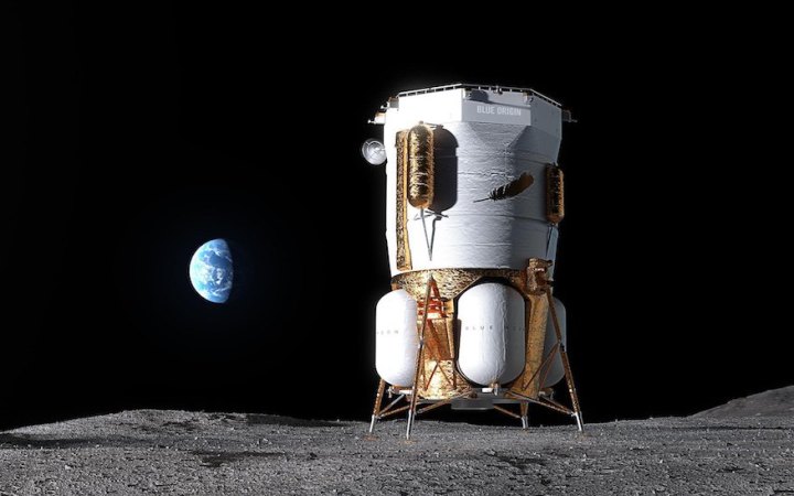 Компанія Джеффа Безоса припиняє космічний туризм заради висадки на Місяць