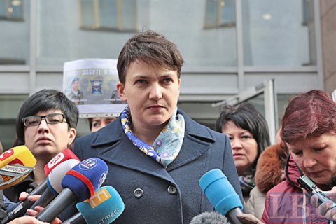 Савченко анонсировала возвращение в Украину