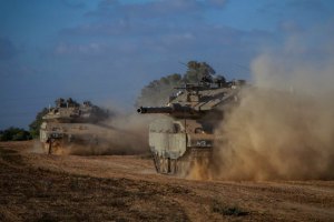 В секторе Газа продолжается наземная операция Израиля