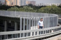 Кличко проверил ход работ на Подольско-Воскресенском мостовом переходе 