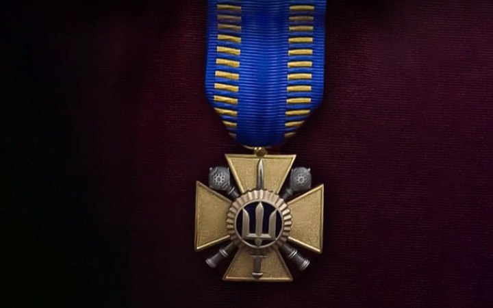 В Україні вперше вручили медаль "Лицарський хрест" за виняткову хоробрість