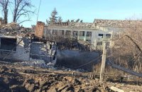 На Харківщині уламки ворожого дрона впали на територію підприємства