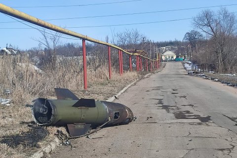 Российские оккупанты обстреляли Авдеевку в Донецкой области ракетами "Точка-У"