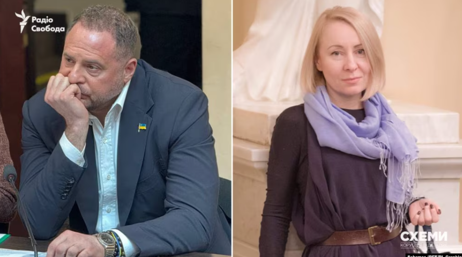 Андрій Єрмак та Вероніка Анікієвич