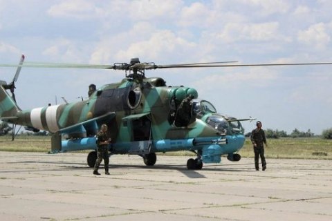 Україна повернула з Ліберії три бойові вертольоти