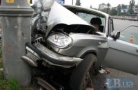 ДТП в Киеве: пожилому мужчине стало плохо за рулем