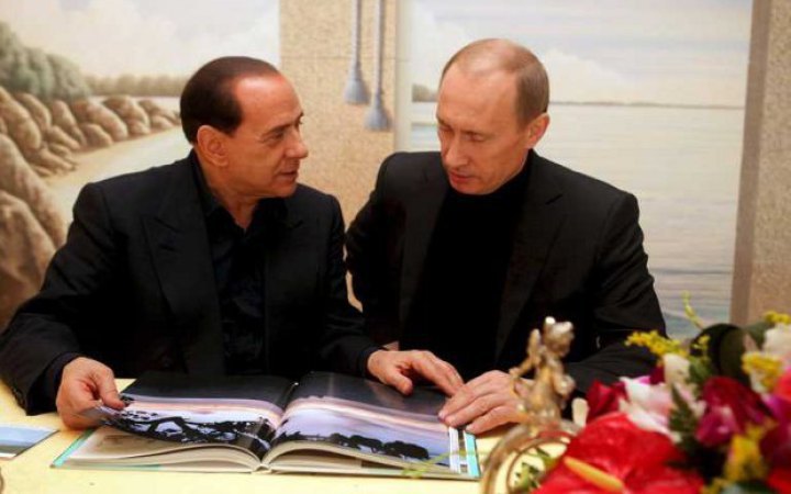 Берлусконі та Путін (архівне фото)