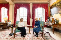 Олена Зеленська у Великій Британії зустрілася з королевою Каміллою та дружиною прем’єра 