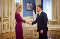 Зеленский и премьер Эстонии подписали заявление о поддержке вступления Украины в ЕС