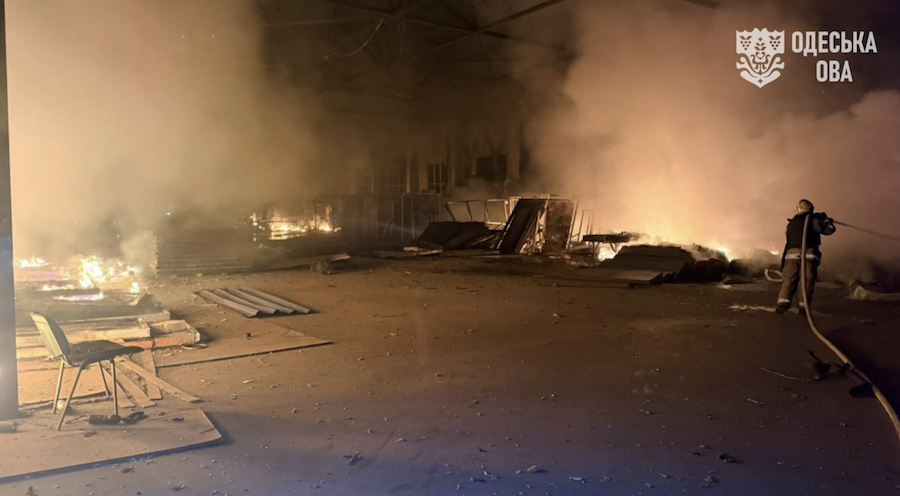 Росіяни атакували приватне підприємство в Одесі