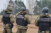 Около 100 нелегалов предприняли попытку штурма на границе Беларуси и Польши