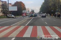 В Хмельницком водитель спровоцировал тройное ДТП и скрылся