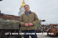 Міністр оборони Британії Грант Шаппс закликав країни Заходу із центру Києва допомогти Україні виграти війну