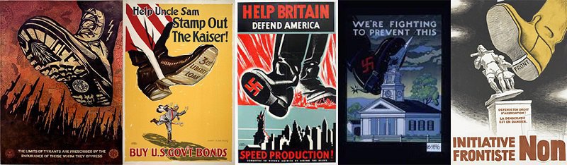 Американські та французькі пропагандистські плакати 1918 – 1944 рр.