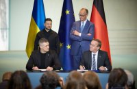 Під час візиту Зеленського до Німеччини підписано 10 двосторонніх документів