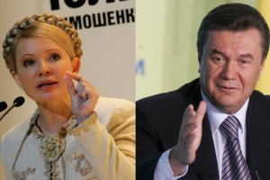 Янукович немного увеличил отрыв от Тимошенко в президентском рейтинге