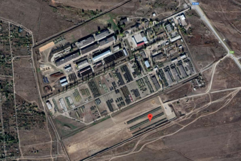 ​Российская танковая армада в 18 км от границы с Украиной попала на спутниковые снимки 