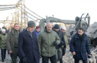 Шмигаль показав Рютте київську ТЕЦ, яку атакувала Росія