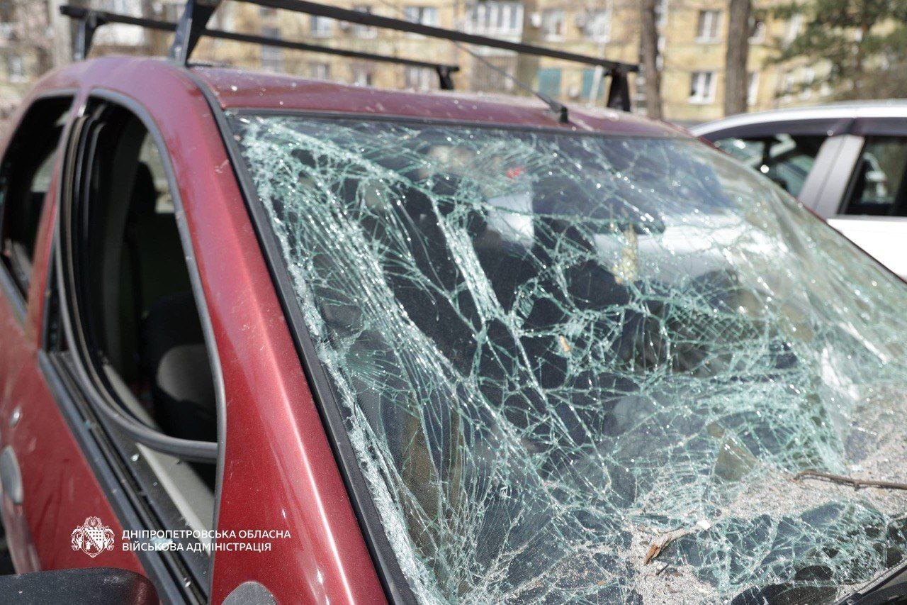 Наслідки російської атаки у Дніпрі