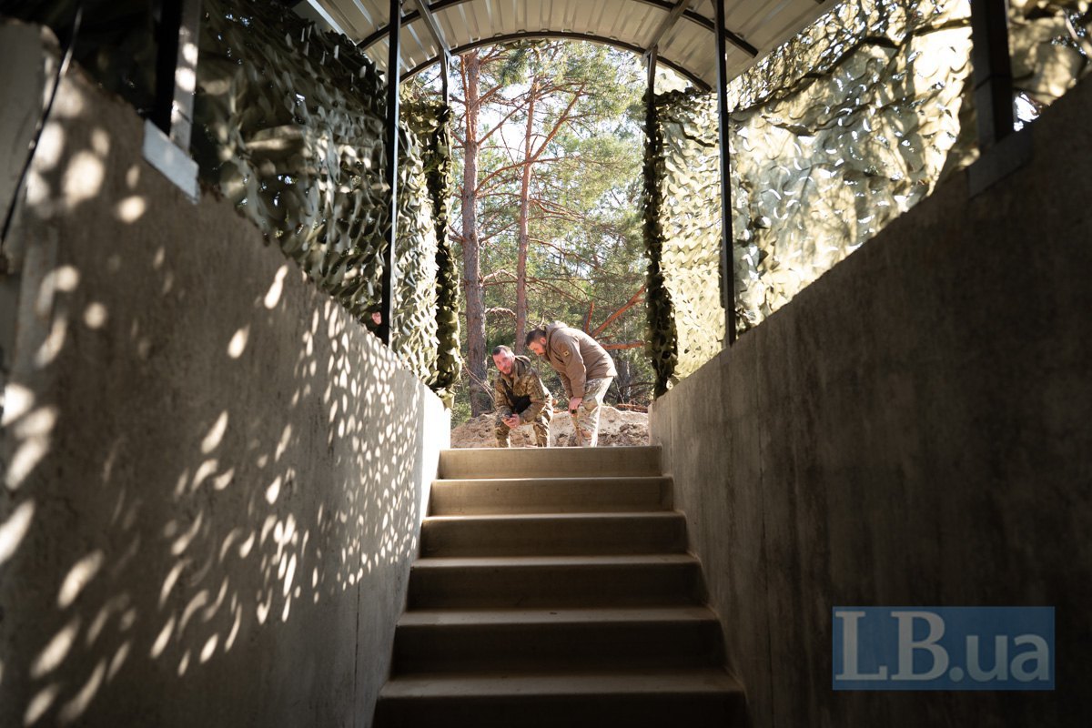 Підземне сховище на базі одного з навчальних центрів