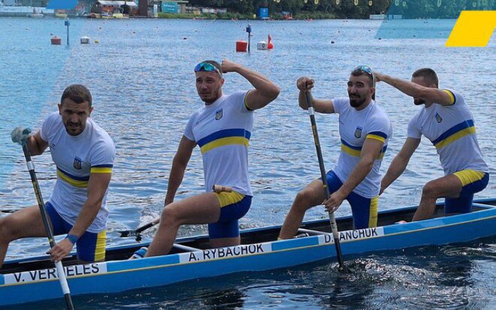 Українська каное-четвірка взяла "бронзу" чемпіонату світу-2023 з веслування