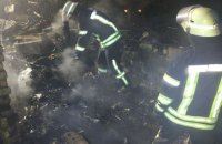 Два человека погибли в результате пожара в частном доме в Киеве