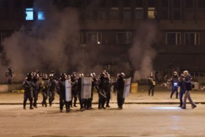 Руководитель запорожского МВД о разгоне Евромайдана: активисты разбежались сами