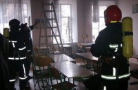 Во Львовской области горела школа-интернат