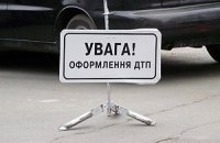 В Киеве автомобиль патрульной службы попал в ДТП