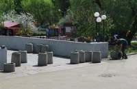 Из центра Днепропетровска убирают урны