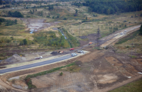 Зеленский проверил ход строительства окружной дороги Трускавца