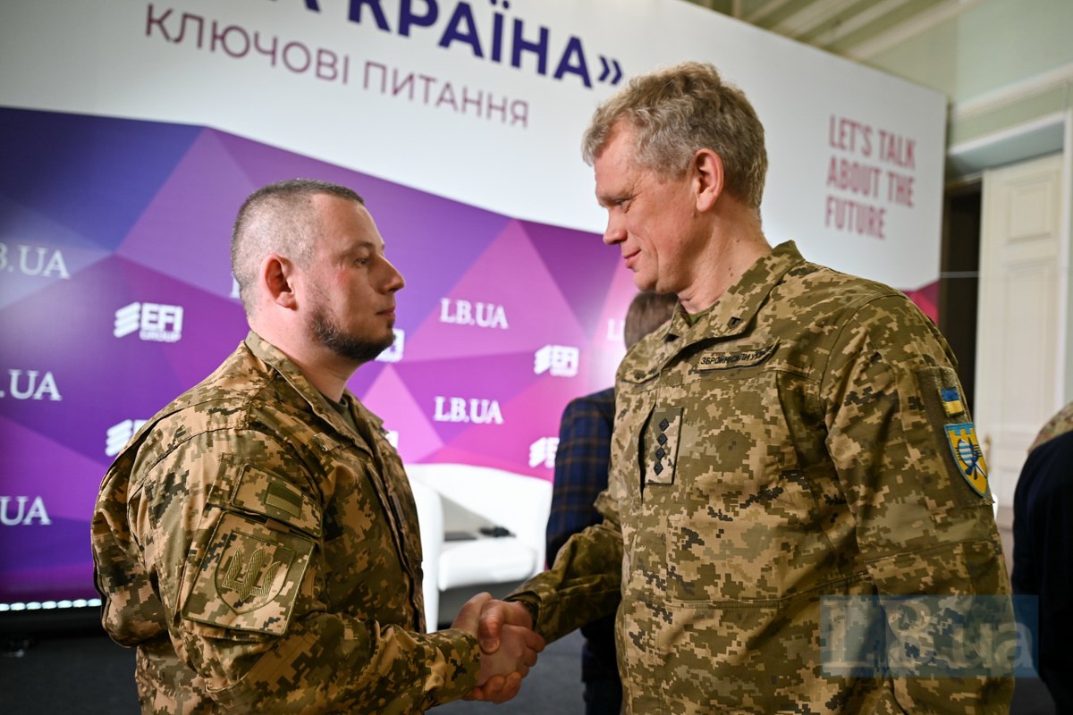  Заступник керівника ОПУ Павло Паліса і екс-міністр аграрної політики та продовольства України, військовослужбовець ЗСУ Ігор Швайка