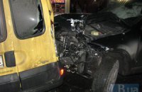 ДТП в Киеве: пострадали четыре авто